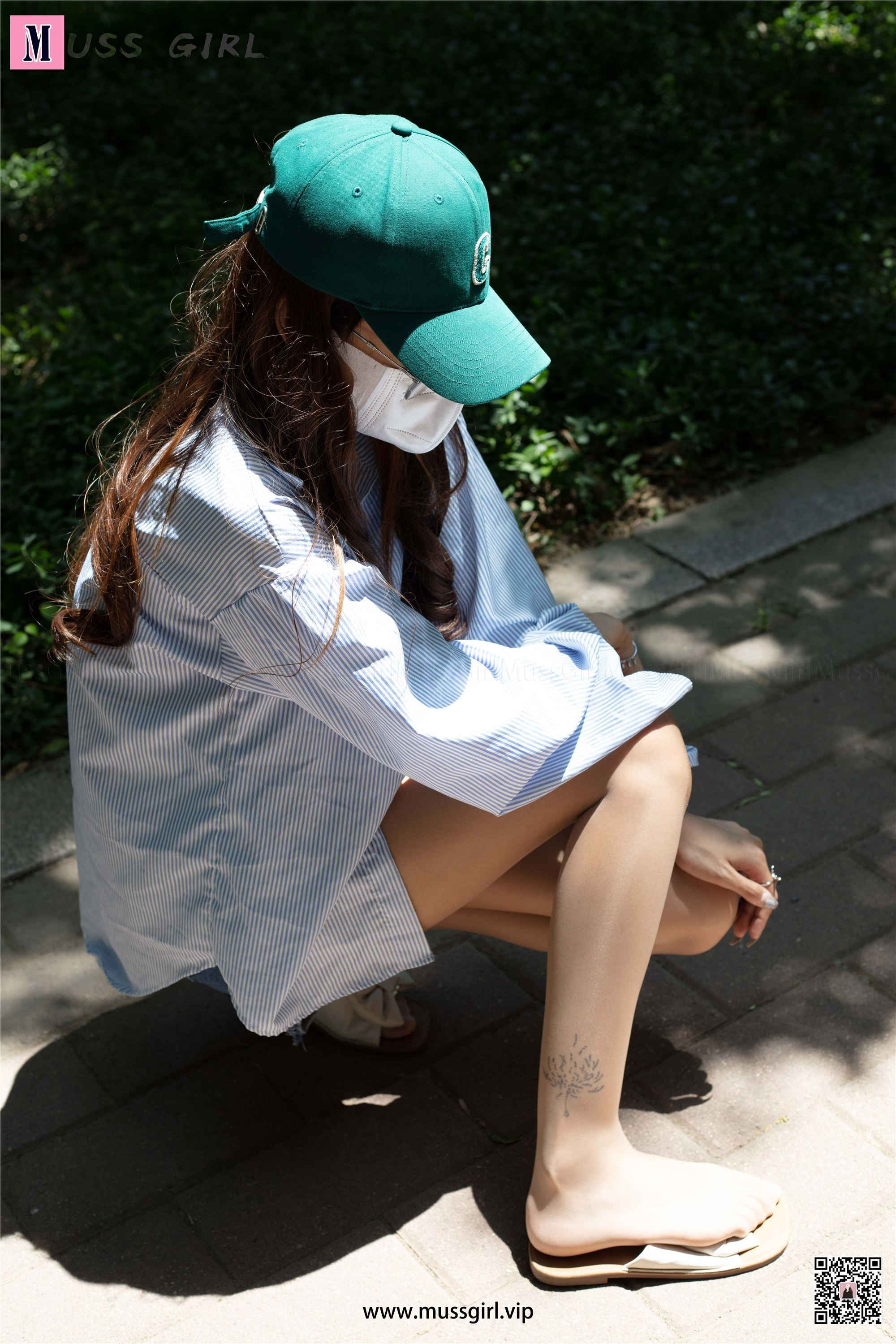 MussGirl慕丝女郎  NO.212 牛仔热裤肉丝美女2